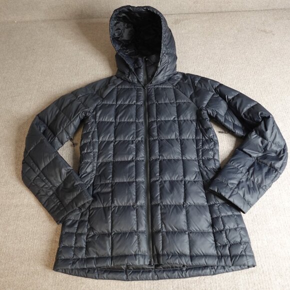 Burton Jackets & Blazers - Burton Womens Jacket Medium Black Puffer Down Filled [AK] Removable Hood